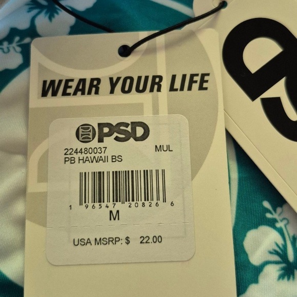 PSD MODAL SOLIDS HAWAII WOMEN BOYSHORTS COLOR MUL SIZE M. - Picture 5 of 6